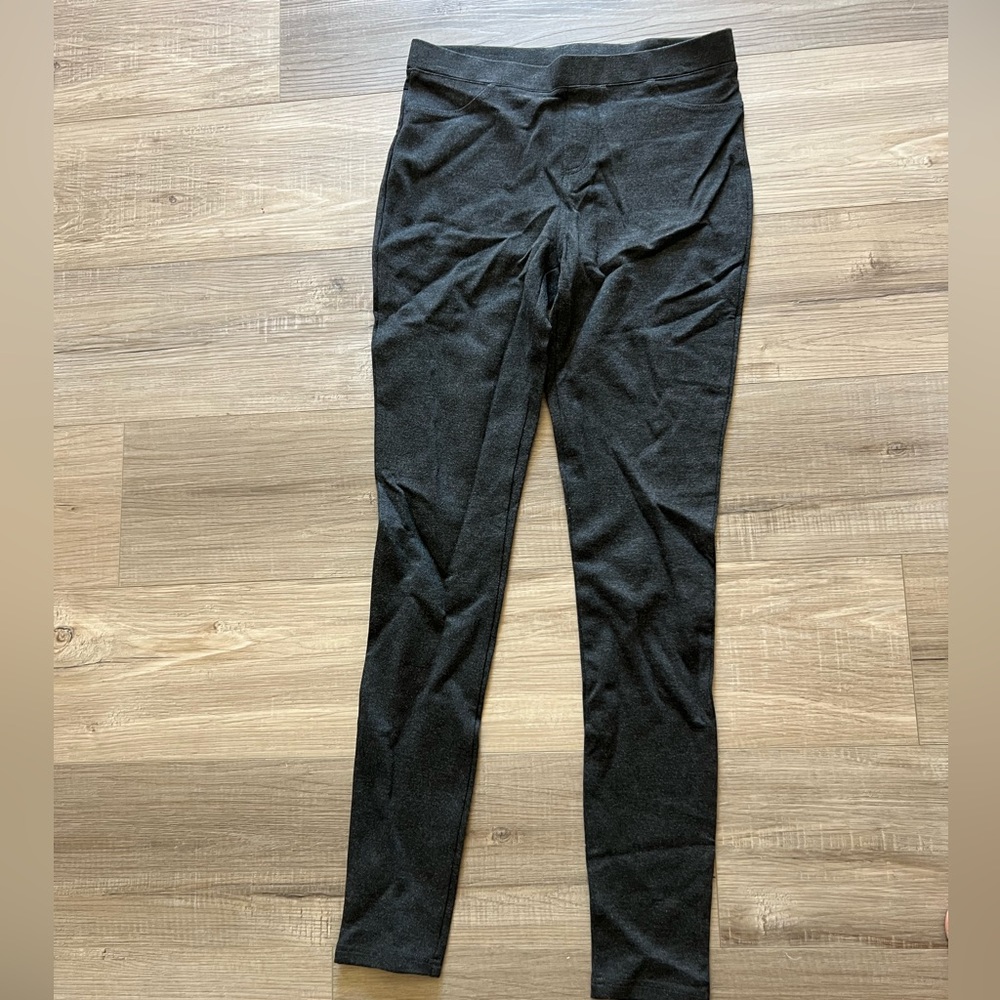 NWT Philosophy charcoal Heather tight pants stretchy size Small
